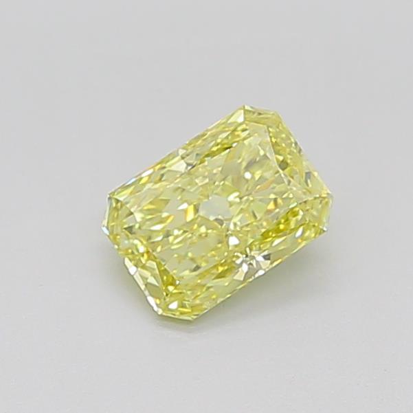 0.86 Ct. Fancy Intense Yellow Radiant Lab Grown Diamond