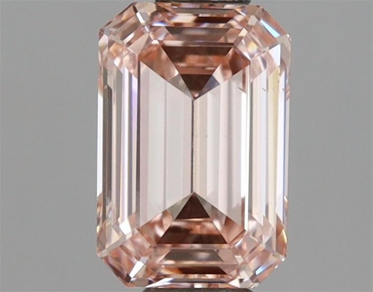 1.00 Ct. Fancy Intense Pink Emerald Lab Grown Diamond