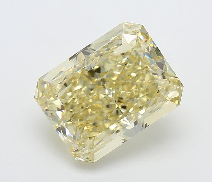 5.08 Ct. Fancy Intense  Yellow Radiant Lab Grown Diamond