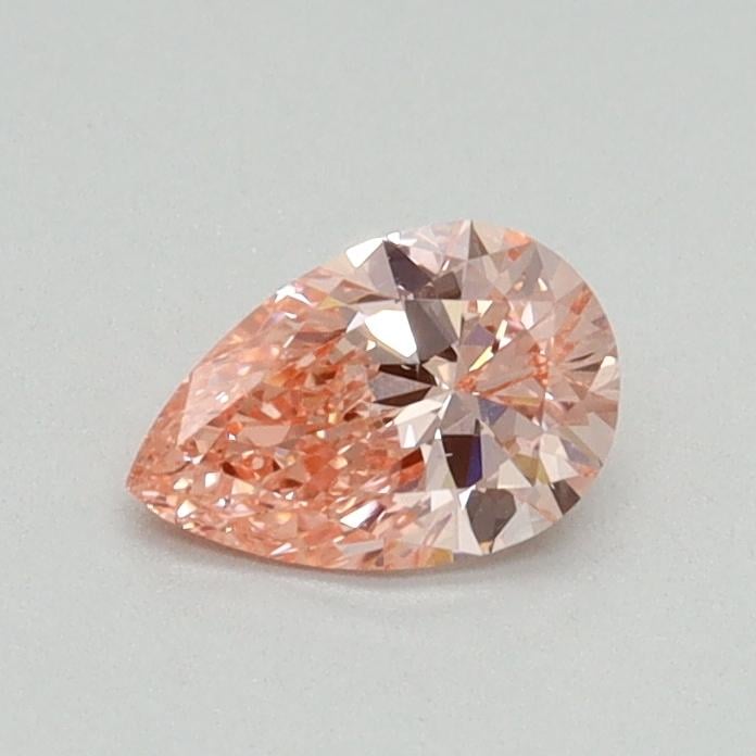 0.40 Ct. Fancy Vivid Pink Pear Lab Grown Diamond