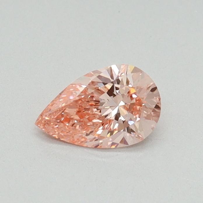 0.30 Ct. Fancy Vivid Pink Pear Lab Grown Diamond