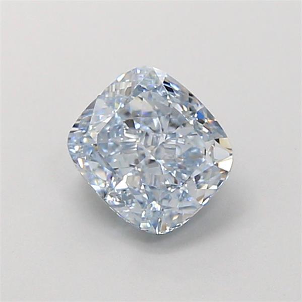 1.01 Ct. Fancy Intense  Blue Cushion Lab Grown Diamond
