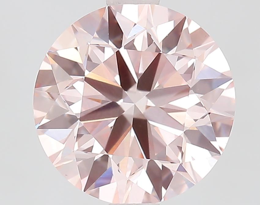 2.00 Ct. Fancy Intense Pink Round Lab Grown Diamond
