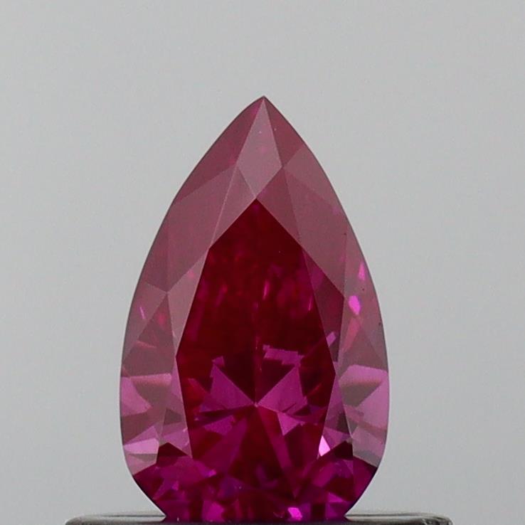 0.47 Ct. Fancy Deep Pink Pear Lab Grown Diamond
