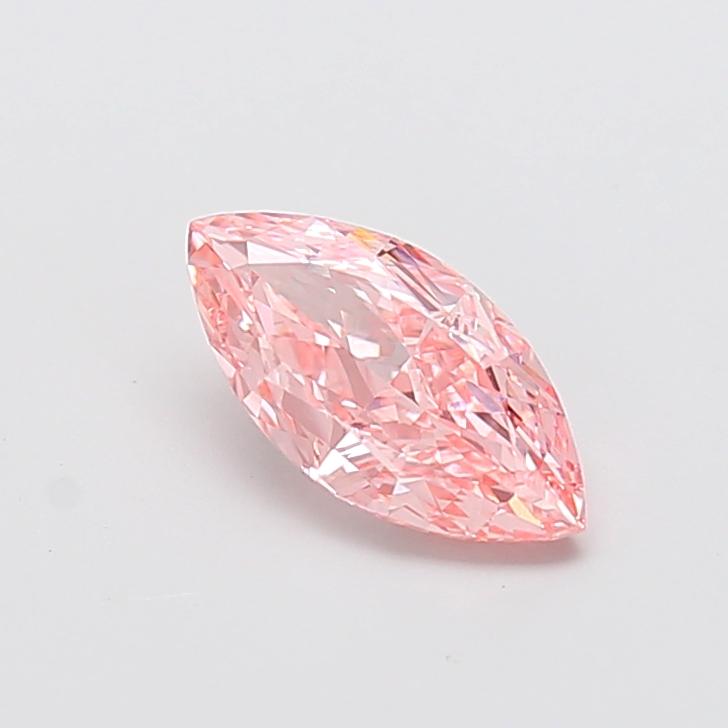 1.40 Ct. Fancy Vivid Pink Marquise Lab Grown Diamond