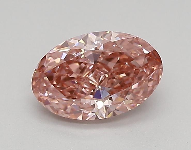 0.74 Ct. Fancy Pink Oval Lab Grown Diamond