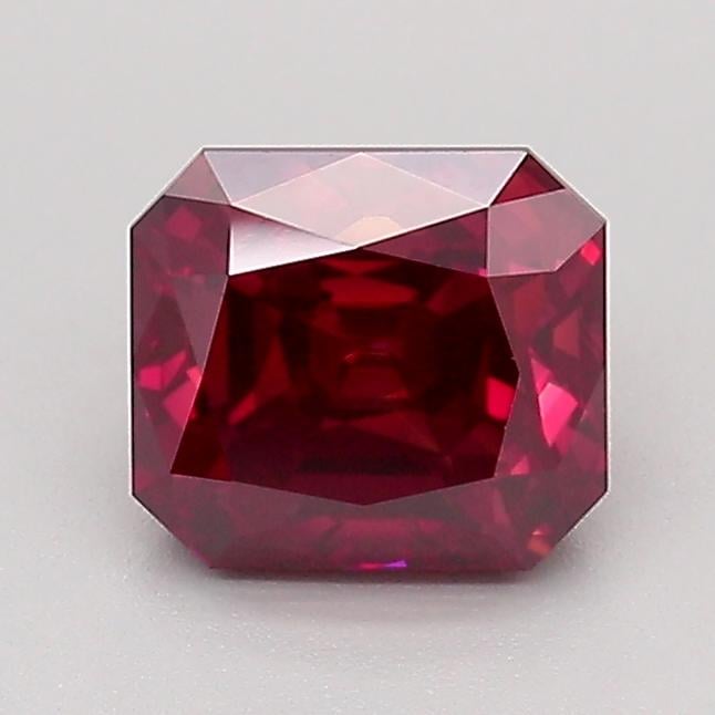 1.20 Ct. Fancy Red Radiant Lab Grown Diamond