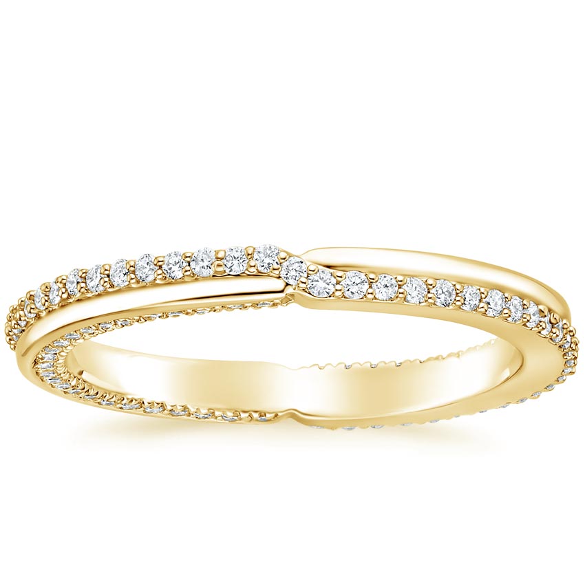 Yellow Gold Serenade Eternity Diamond Ring (3/8 ct. tw.)