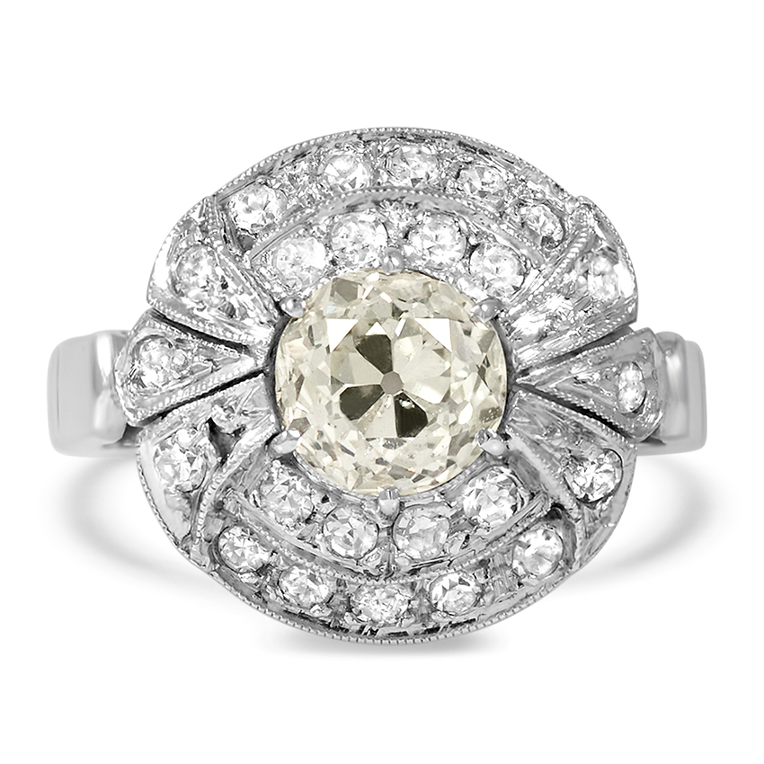 Art Deco Diamond Vintage Ring
