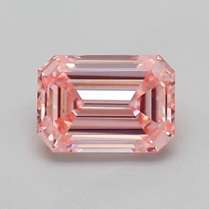 1.11 Ct. Fancy Vivid Pink Emerald Lab Grown Diamond