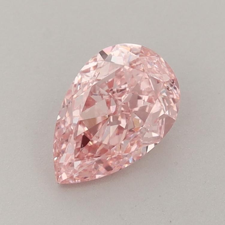 0.94 Ct. Fancy Vivid  Pink Pear Lab Grown Diamond