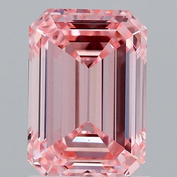1.70 Ct. Fancy Vivid Pink Emerald Lab Grown Diamond