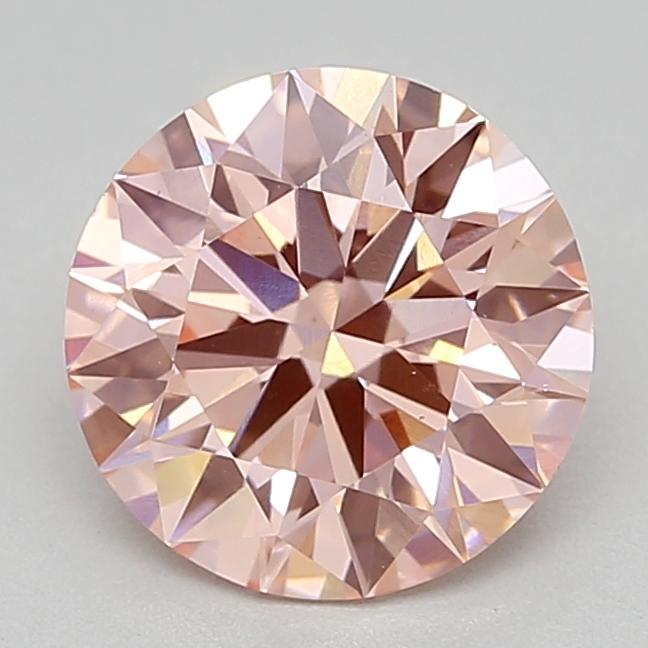 1.51 Ct. Fancy Vivid  Pink Round Lab Grown Diamond
