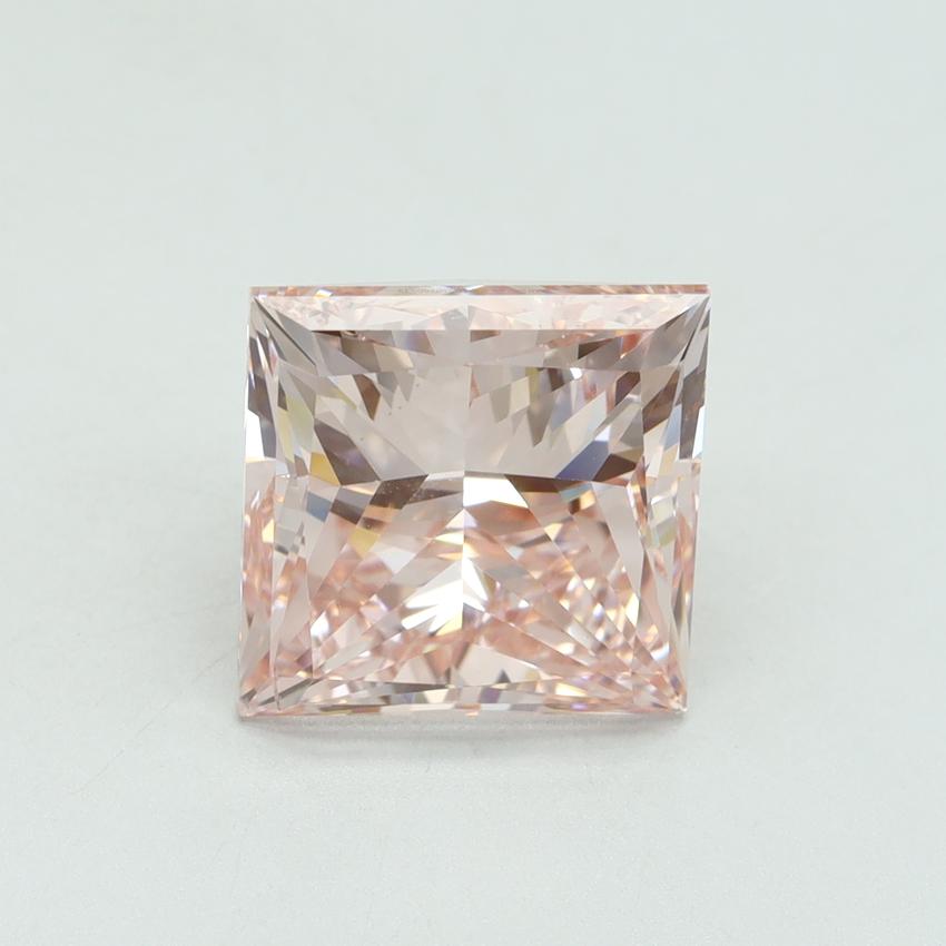 5.01 Ct. Fancy Intense Pink Princess Lab Grown Diamond