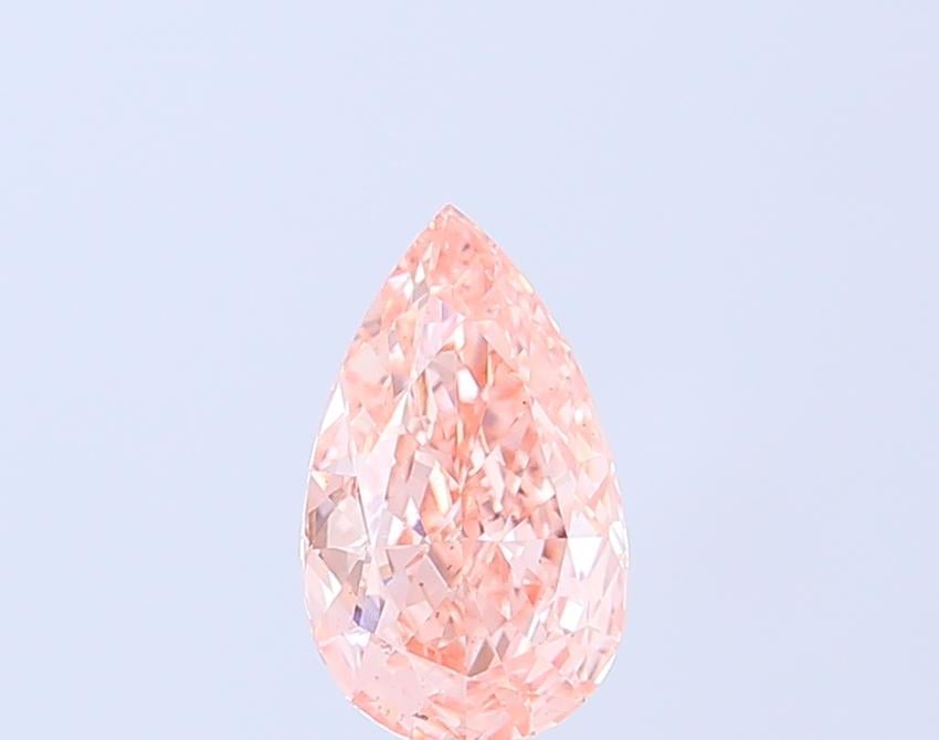 1.38 Ct. Fancy Intense Pink Pear Lab Grown Diamond