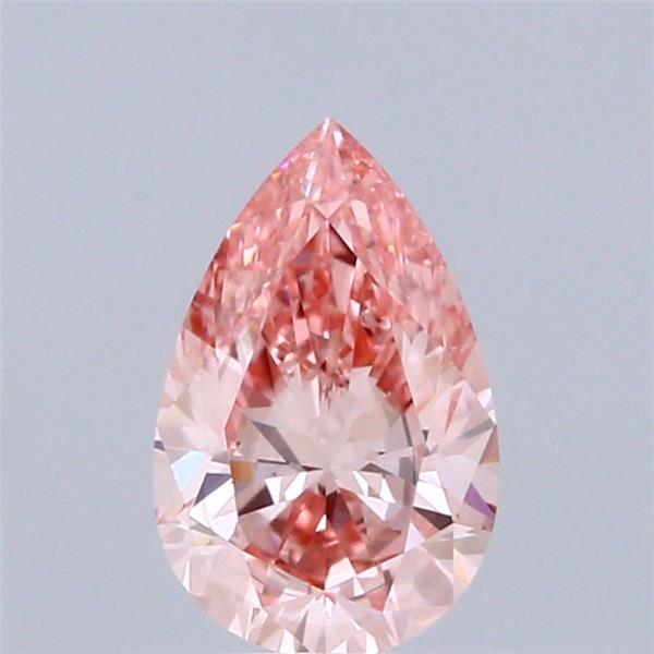 1.02 Ct. Fancy Vivid Pink Pear Lab Grown Diamond