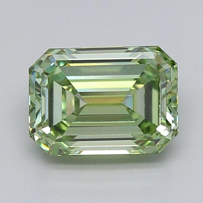 1.52 Ct. Fancy Green Emerald Lab Grown Diamond