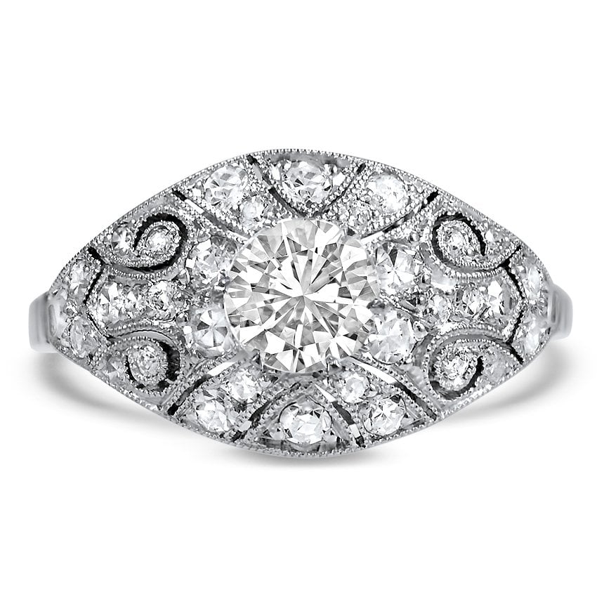 Edwardian Reproduction Diamond Vintage Ring