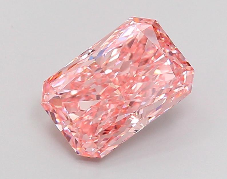 2.51 Ct. Fancy Vivid Pink Radiant Lab Grown Diamond
