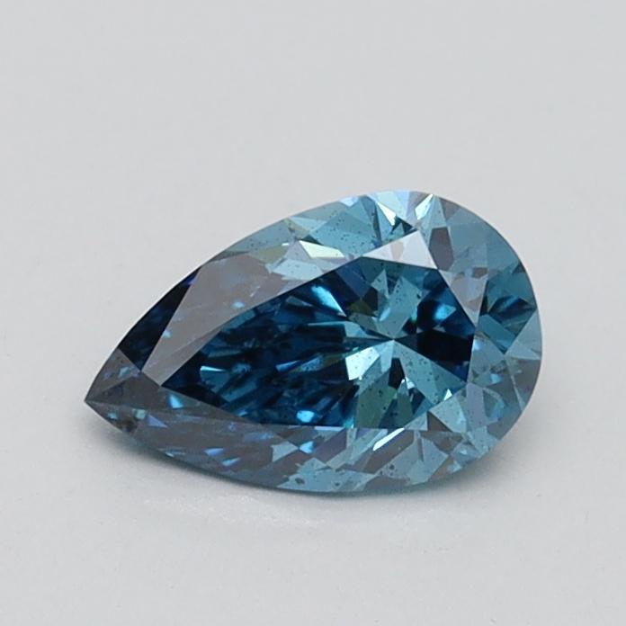 0.50 Ct. Fancy Vivid Blue Pear Lab Grown Diamond