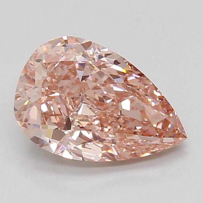 2.09 Ct. Fancy Vivid Pink Pear Lab Grown Diamond