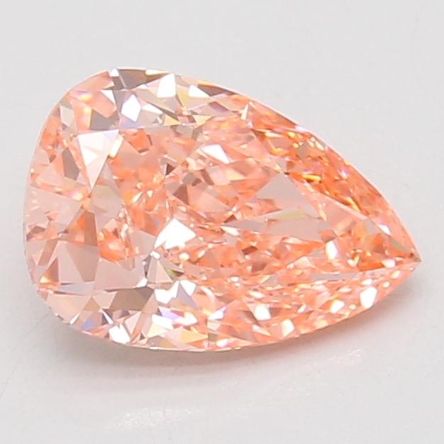 2.02 Ct. Fancy Vivid Pink Pear Lab Grown Diamond