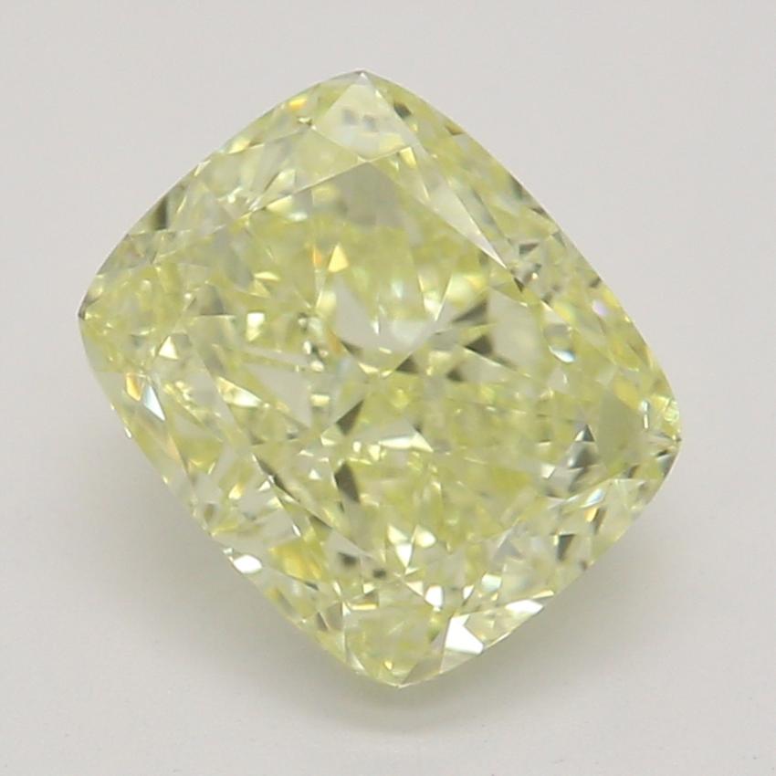 1.01 Ct. Fancy Light Yellow Cushion Diamond
