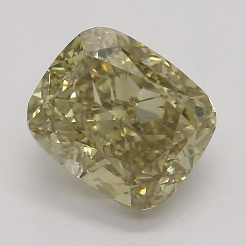 0.70 Ct. Fancy Deep Brownish Yellow Cushion Diamond