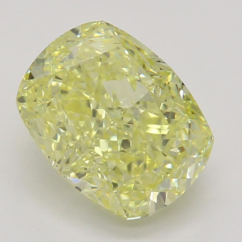 1.32 Ct. Fancy Intense Yellow Cushion Diamond