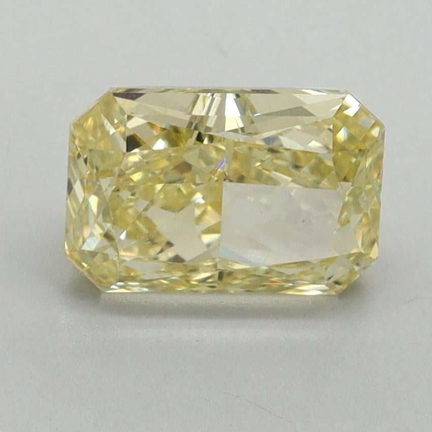 2.08 Ct. Fancy Vivid Yellow Radiant Lab Grown Diamond