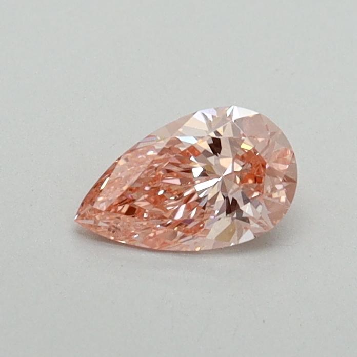 0.31 Ct. Fancy Vivid Pink Pear Lab Grown Diamond
