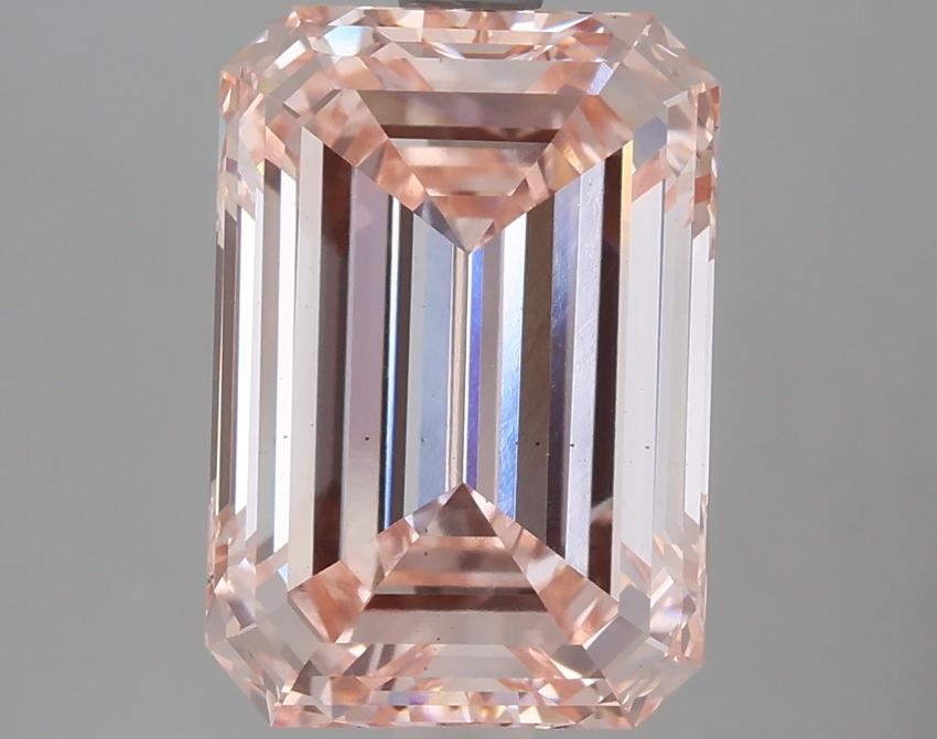 4.03 Ct. Fancy Intense Pink Emerald Lab Grown Diamond
