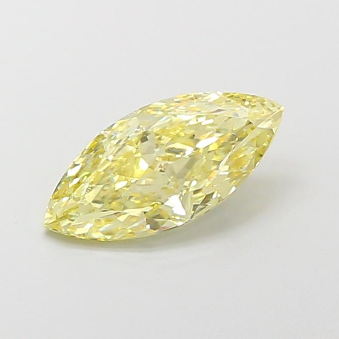 2.19 Ct. Fancy Intense Yellow Marquise Lab Grown Diamond