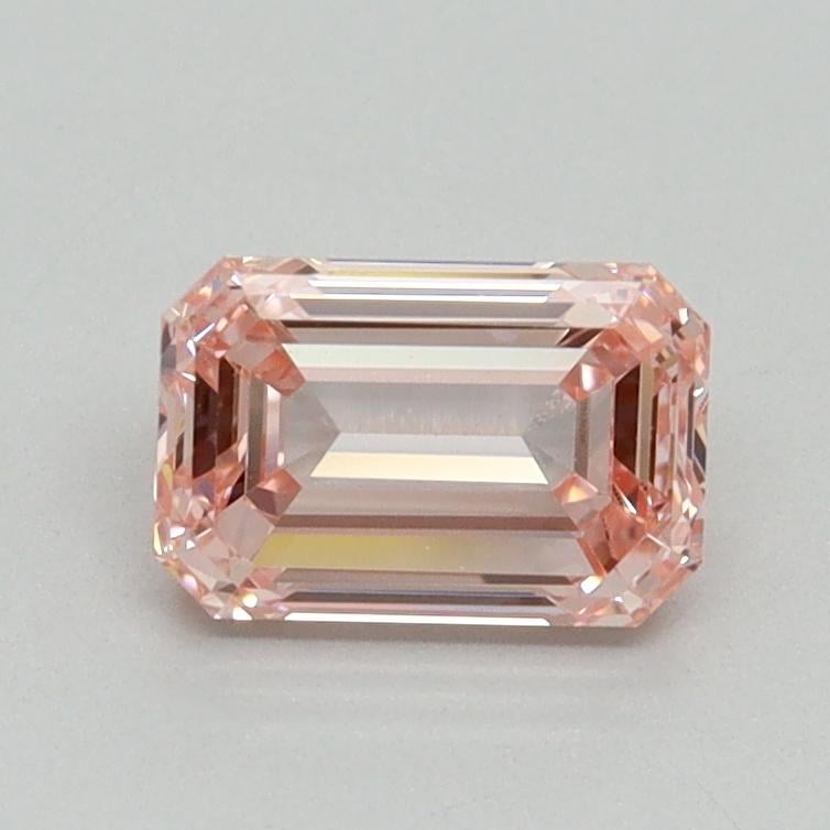 1.01 Ct. Fancy Vivid Pink Emerald Lab Grown Diamond