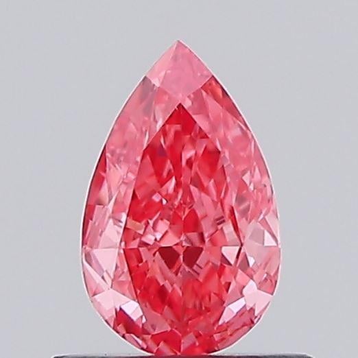 0.52 Ct. Fancy Vivid Pink Pear Lab Grown Diamond