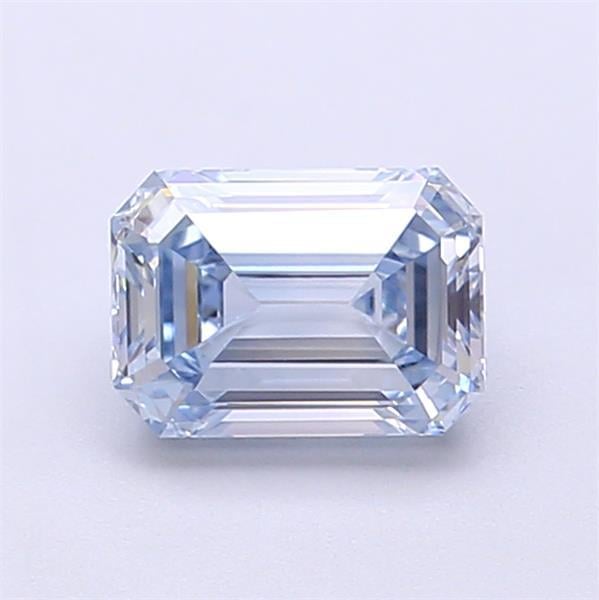 1.01 Ct. Fancy Blue Emerald Lab Grown Diamond