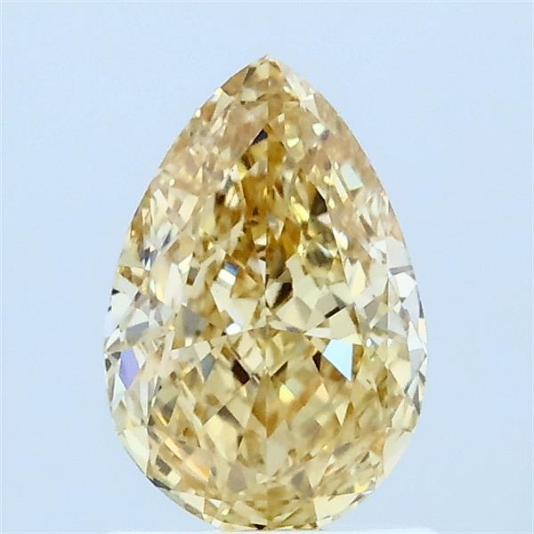 1.03 Ct. Fancy Yellow Pear Lab Grown Diamond