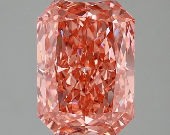 2.02 Ct. Fancy Pink Radiant Lab Grown Diamond