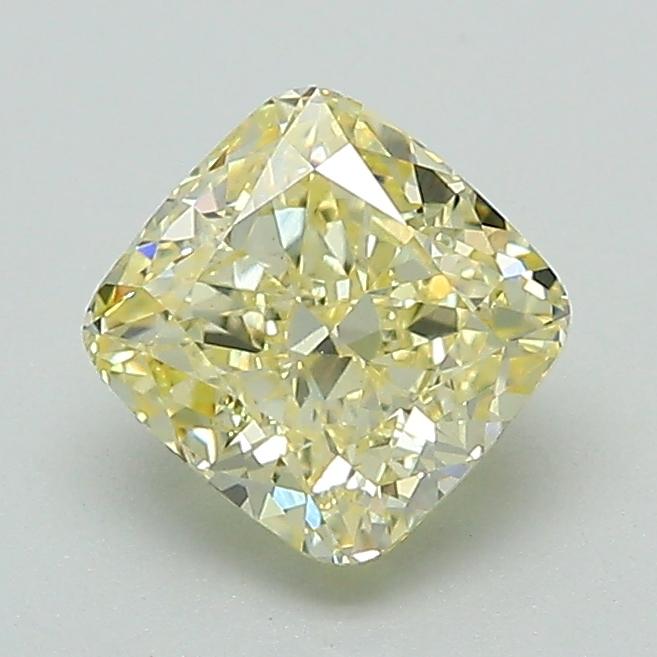 1.16 Ct. Fancy Intense Yellow Cushion Lab Grown Diamond