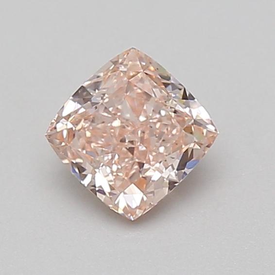 0.72 Ct. Fancy Intense Pink Cushion Lab Grown Diamond