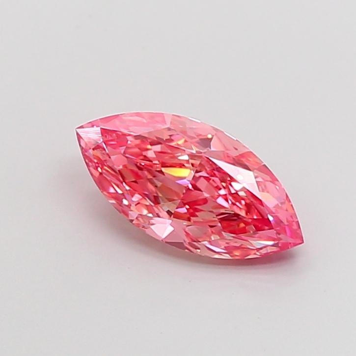 2.00 Ct. Fancy Vivid  Pink Marquise Lab Grown Diamond