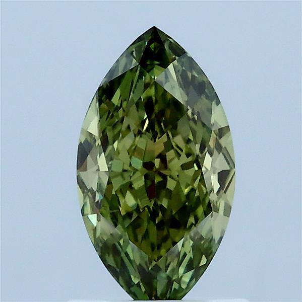 1.14 Ct. Fancy Vivid Green Marquise Lab Grown Diamond