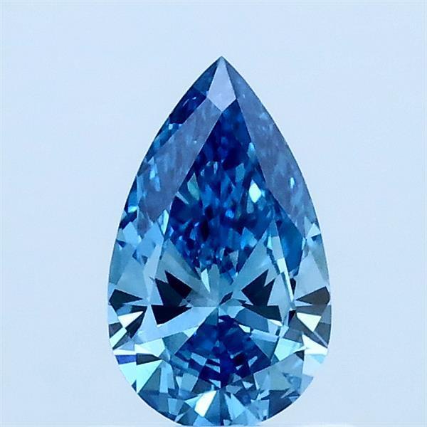 0.51 Ct. Fancy Blue Pear Lab Grown Diamond