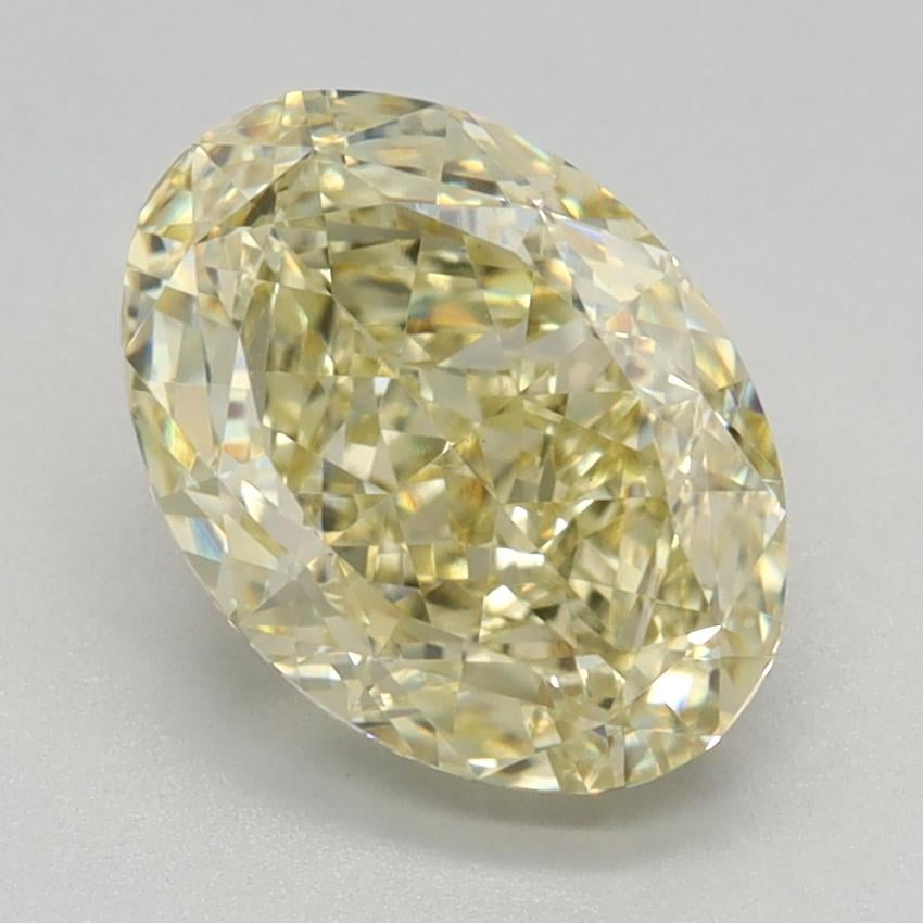 2.04 Ct. Fancy Yellow Oval Lab Grown Diamond