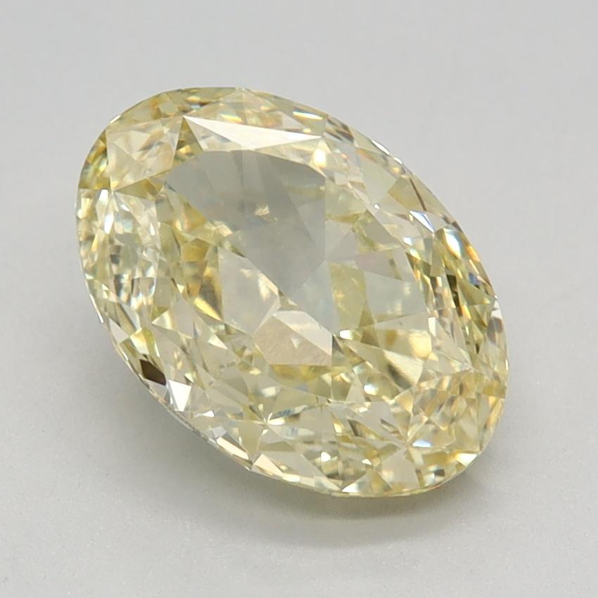 1.83 Ct. Fancy Intense Yellow Oval Lab Grown Diamond