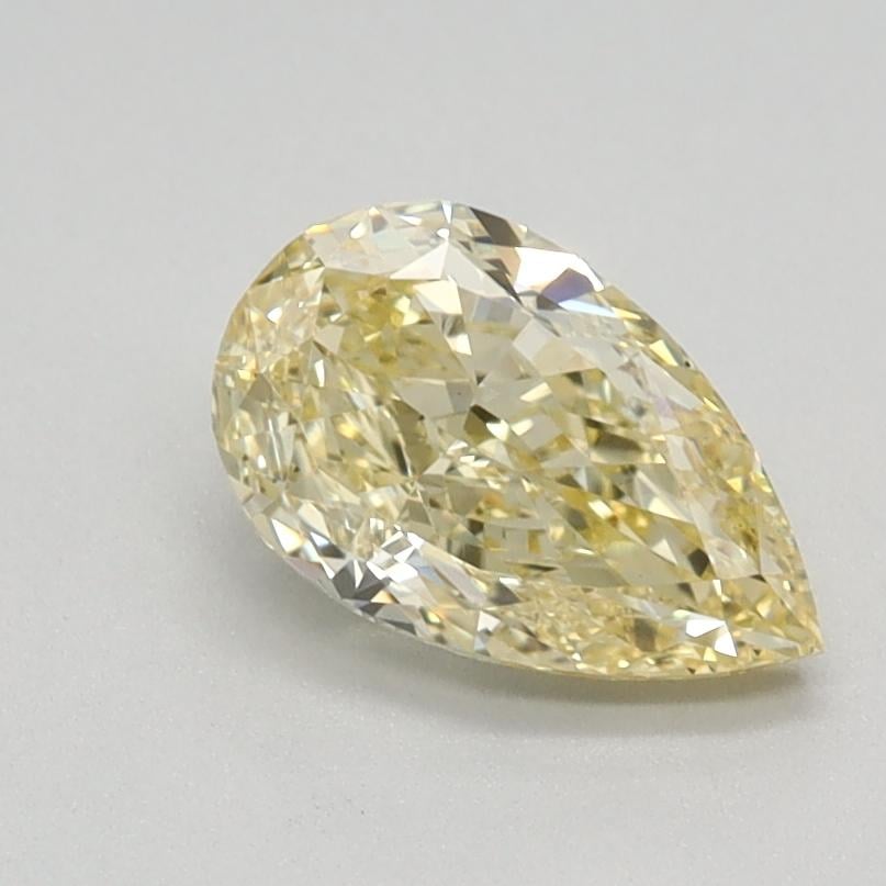0.80 Ct. Fancy Yellow Pear Lab Grown Diamond