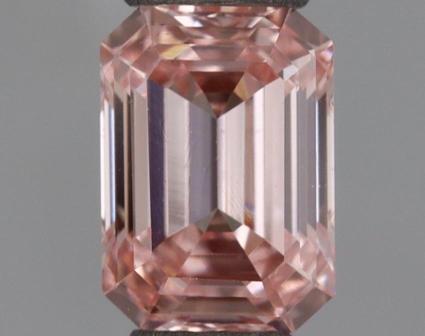 0.51 Ct. Fancy Intense Pink Emerald Lab Grown Diamond
