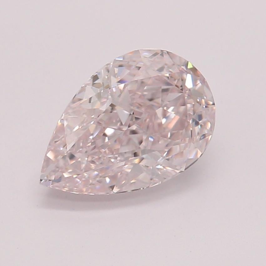 0.72 Ct. Light Pink Pear Diamond