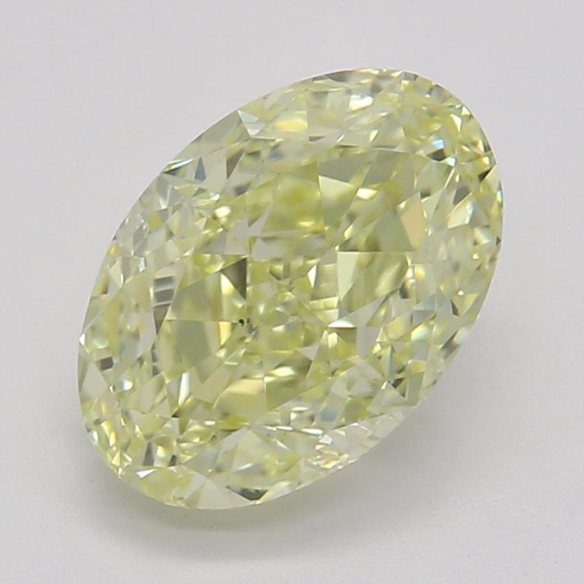 1.13 Ct. Fancy Yellow Oval Diamond