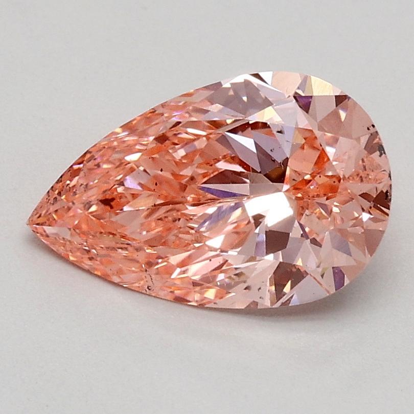 1.01 Ct. Fancy Intense Pink Pear Lab Grown Diamond